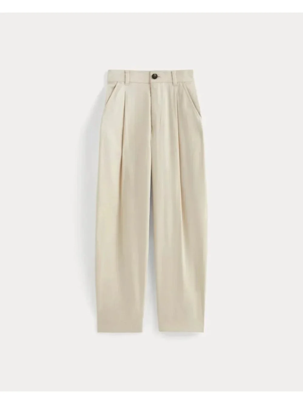 Everlane The Everywhere Pants in Stretch Linen in Birch 14 New Womens Trousers